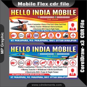 Mobile Flex & Banner CDR File