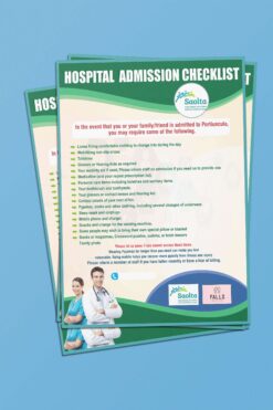 Hospital Admission Checklist Template CDR File Download