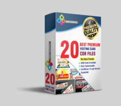 20 Best Premium Business Card Design CDR File Download I New Shop Visiting Card CDR 2023