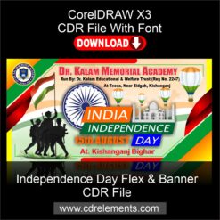 Independence Day Flex & Banner CDR File